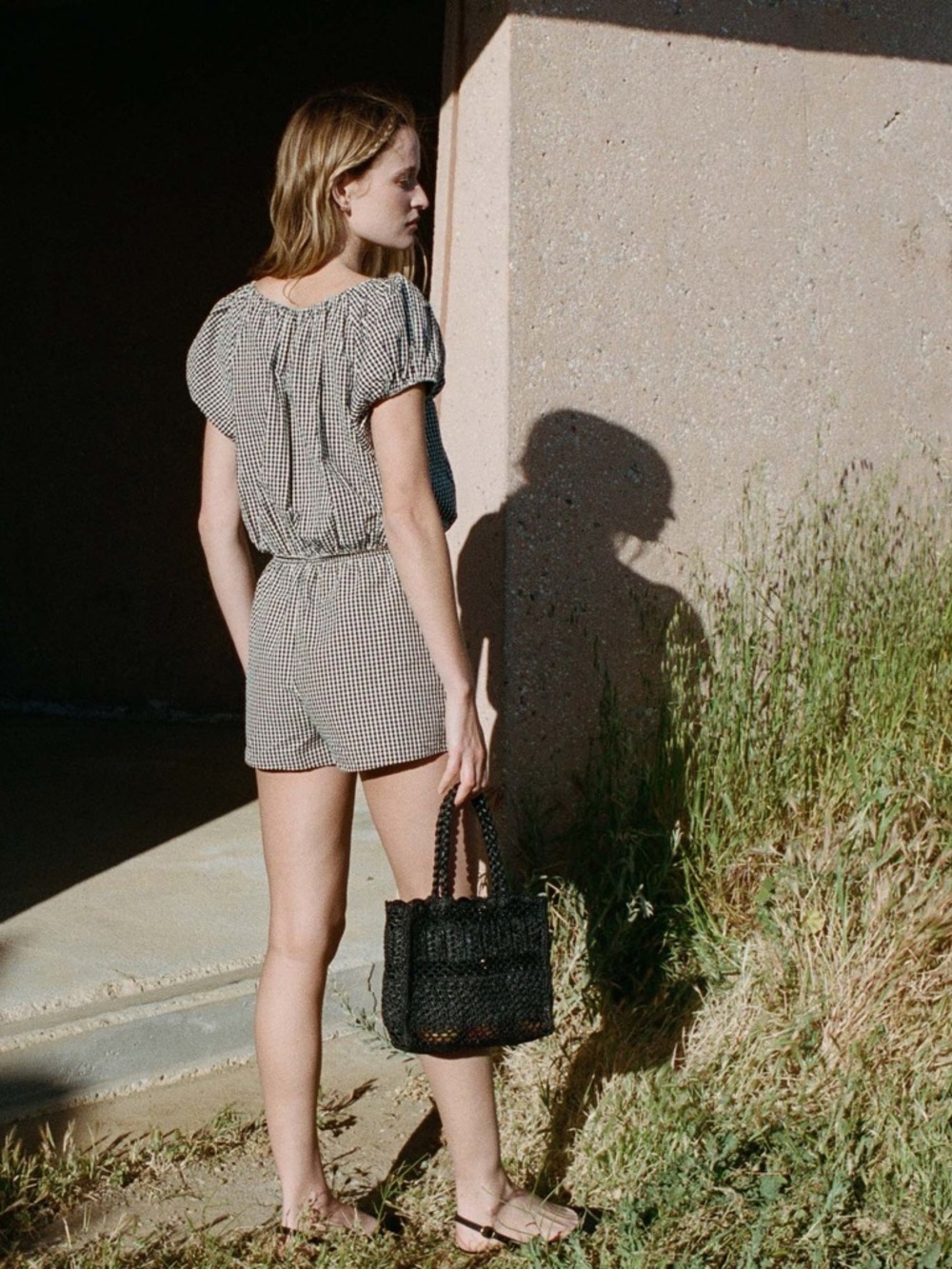 Doen Set Hilary Top and Larena La Maddalena Gingham Shorts - Picture 2 of 16